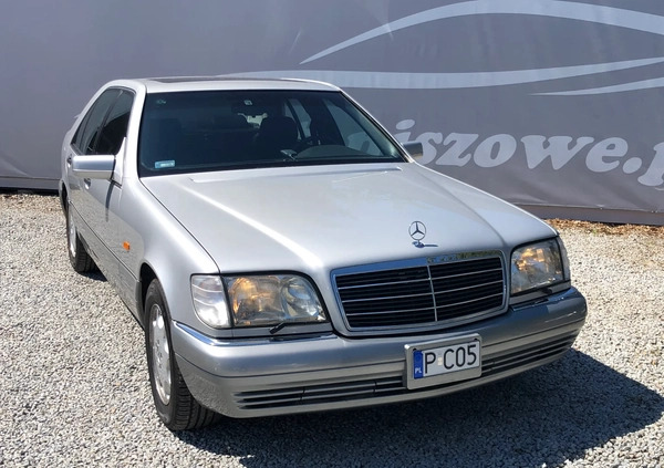 Mercedes-Benz Klasa S cena 159999 przebieg: 38120, rok produkcji 1996 z Poręba małe 407